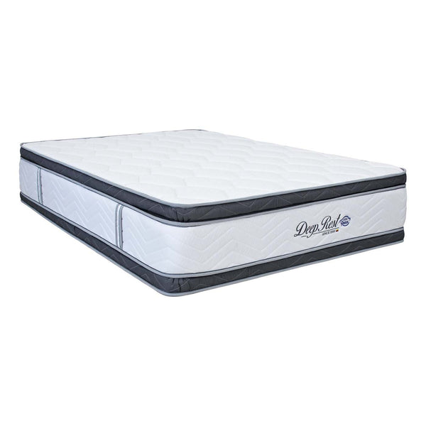 Colchón Deep Rest Queen 160X190 Obsequio 2 Almohadas.